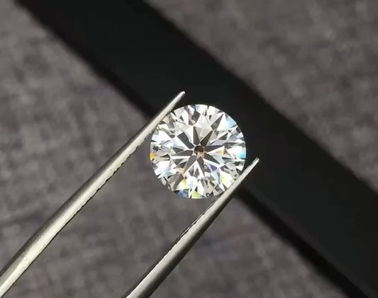 Round - 1.00 Carat VVS2/D/EX Lab-Grown Diamond